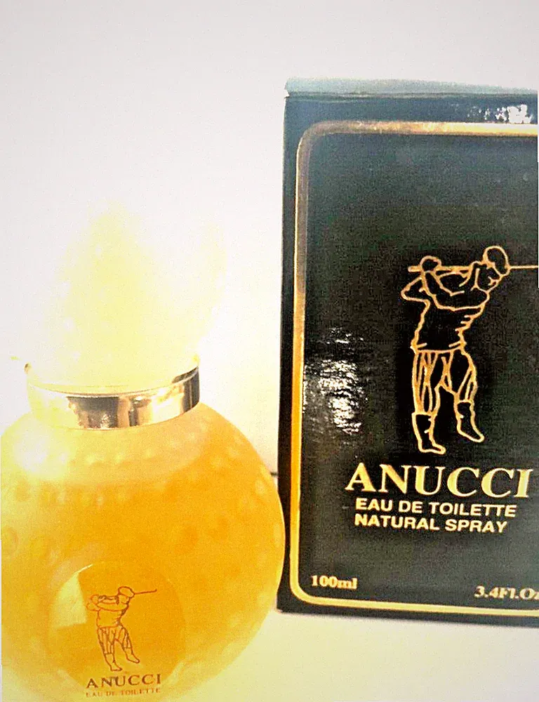 90s ANUCCI Eau de Toilette EDT Spray for Men 3.4 FL OZ./ 100 ML Original BOX