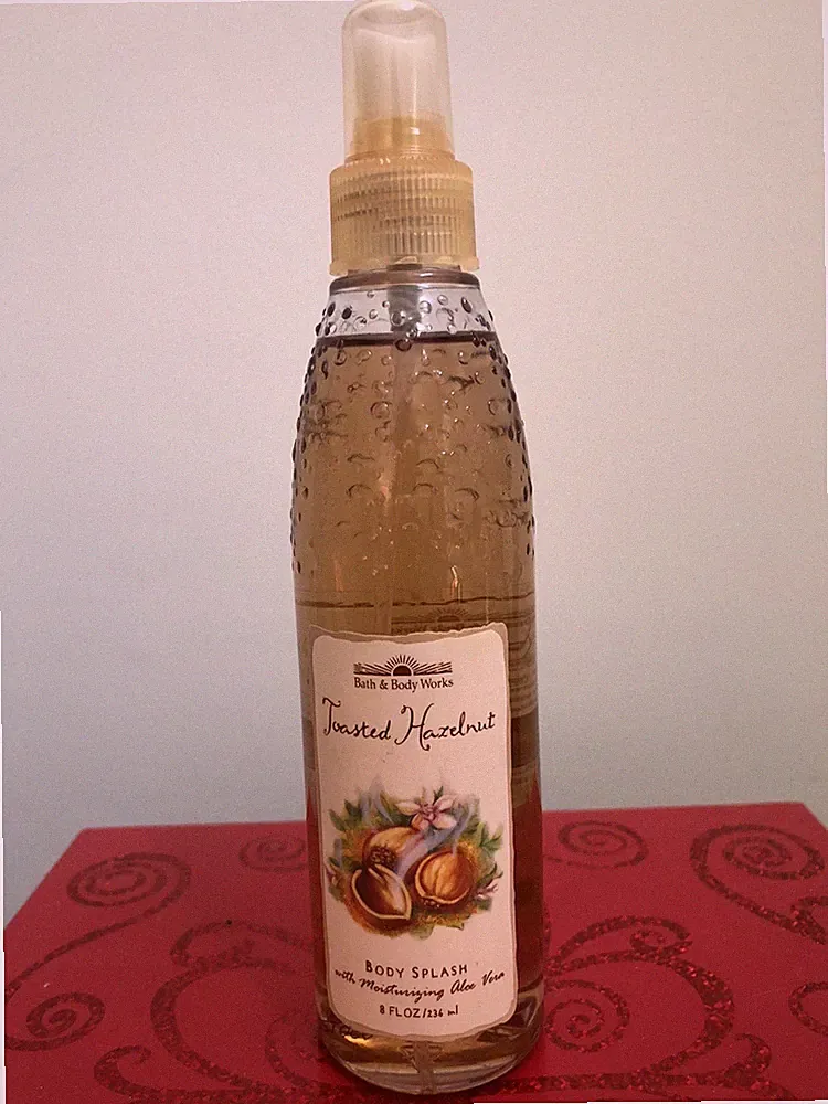 Bath & Body Works TOASTED HAZELNUT Original Fragrance Spray 8 oz RARE RETIRED