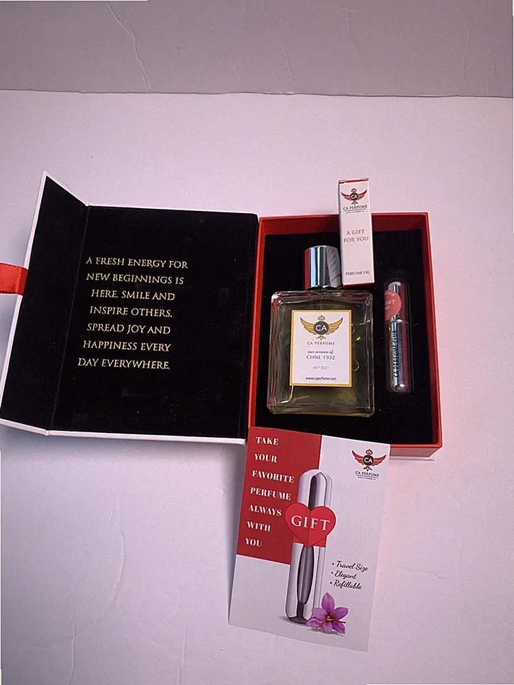 CA Perfume CHANOVA 1932 Gift Set Eau De Parfum Travel Spray Luxury