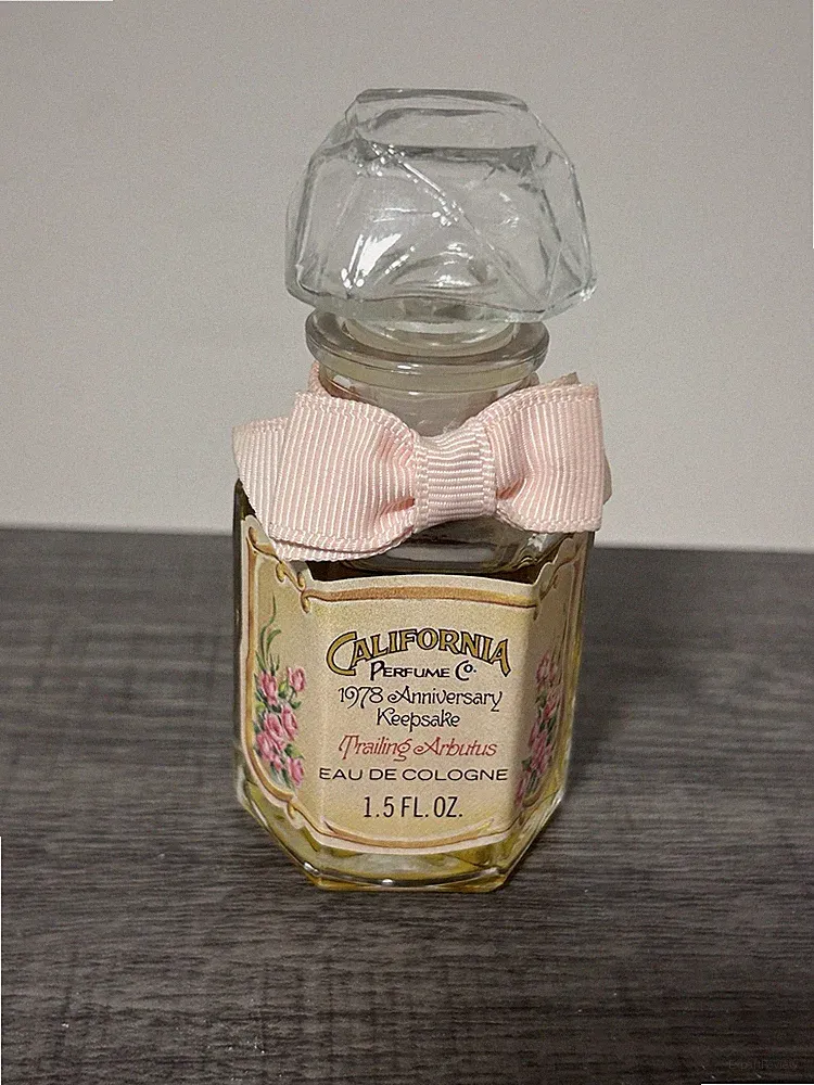 CALIFORNIA 1978 ANNIVERSARY KEEPSAKE ‘ Trailing Arbutus’ 1.5 FL oz