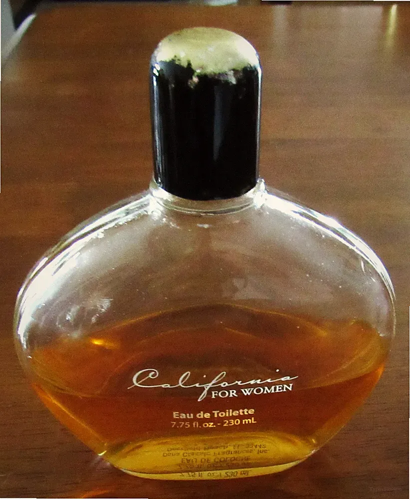 CALIFORNIA FOR WOMEN DISCONTINUED COLOGNE VINTAGE 7.75 fl oz