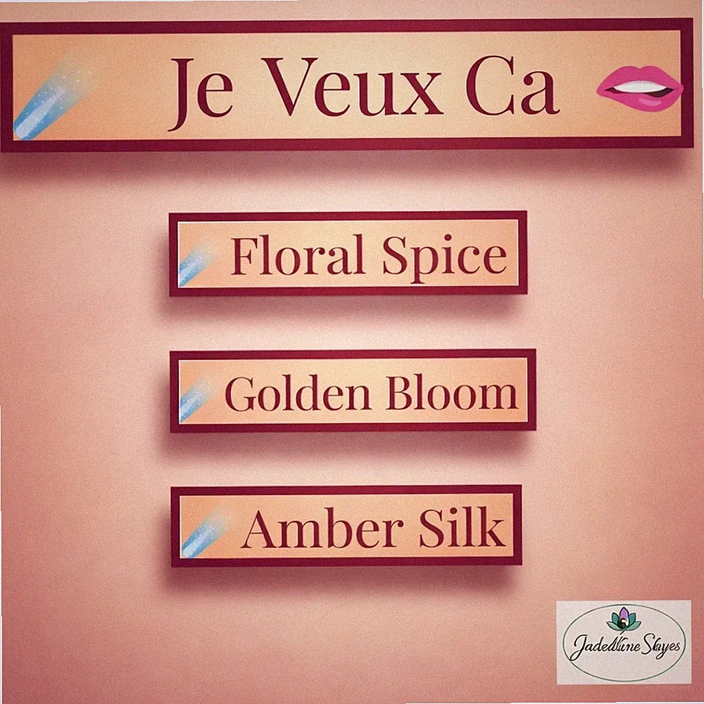 Je Veux Ca ~ A Luxury Oil Fragrance 0.17fl oz Glass Spray Oil Perfume