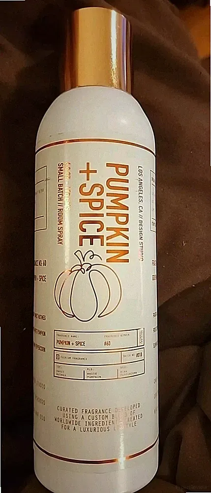 Los Angeles Ca Design Studio PUMPKIN + SPICE Room Spray 6 Oz NEW RARE!!!!!!