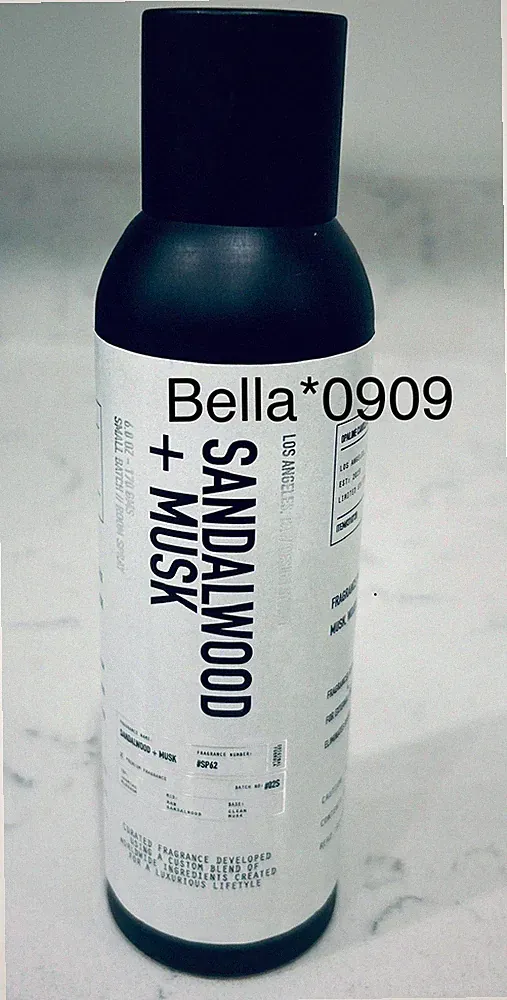 Los Angeles Ca Design Studio SANDALWOOD + MUSK Room Spray 6 Oz