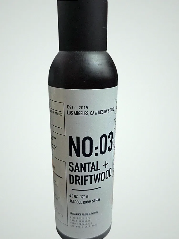 Los Angeles Ca Design Studio SANTAL Driftwood Room Spray 6 Oz NEW! RARE!
