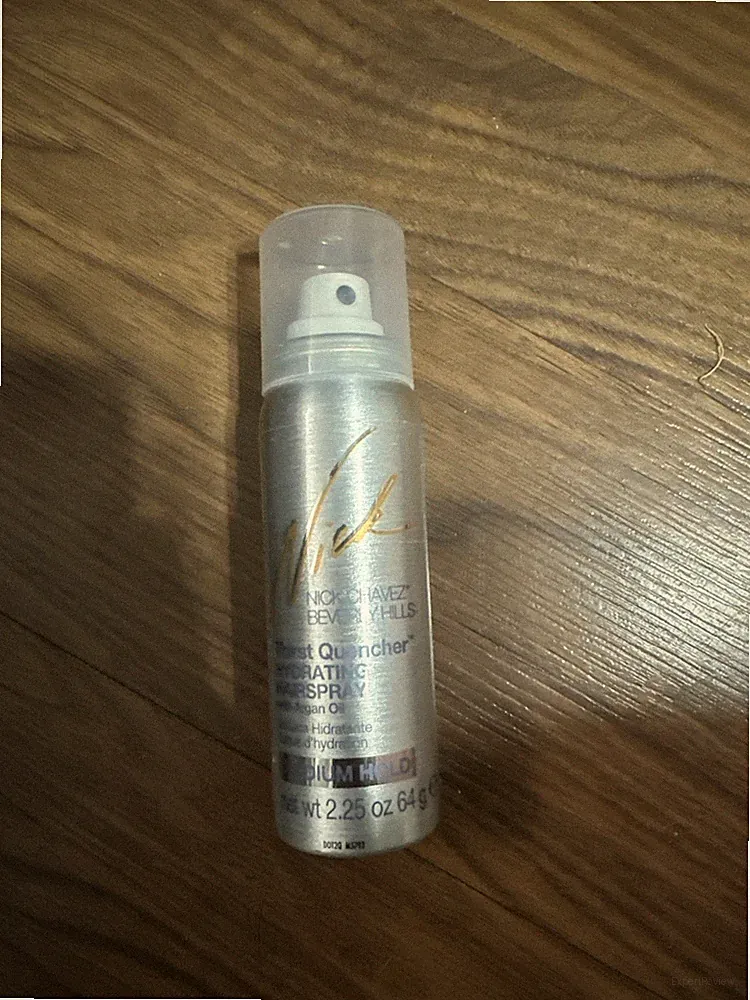 Nick Chavez Thirst Quencher Hydrating Hairspray Medium Hold Argan Oil 2.25oz